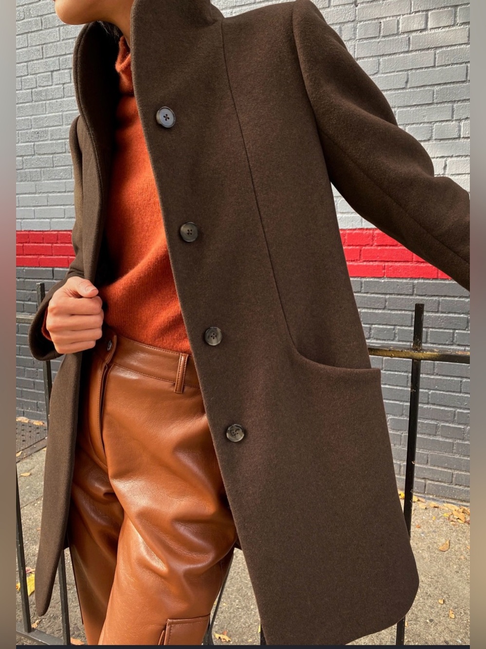 Aritzia The Cocoon Coat - Luxe Wool Cashmere